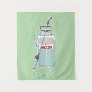weed spray garden maintenance tapestry