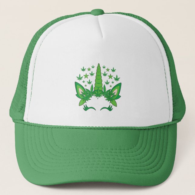 Weedicorn Trucker Hat (Front)