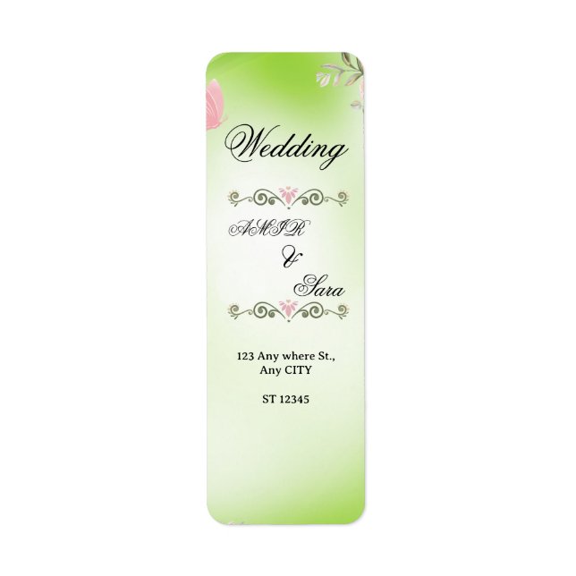 WEEDING INVITATION  (Front)