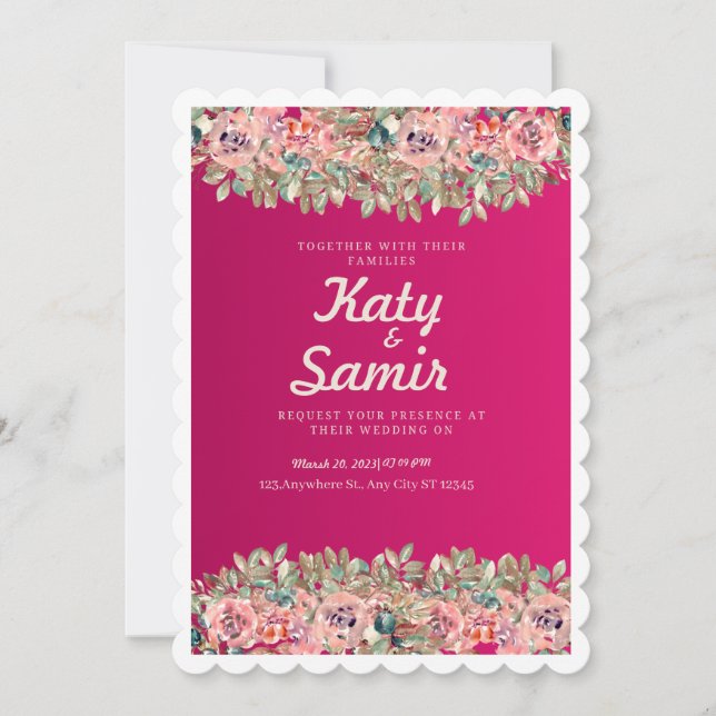 Weeding Invitation (Front)
