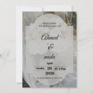 Weeding invitation 