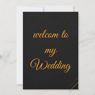 weeding invitation