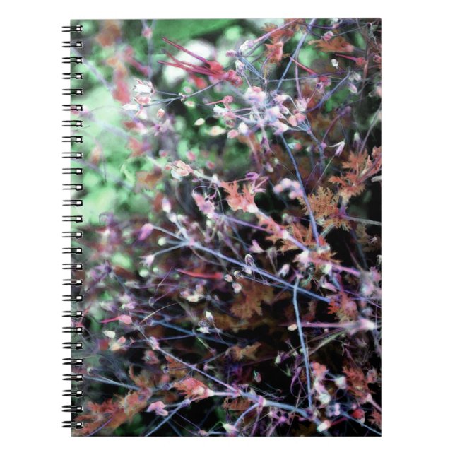 Weeds in Black, Green and White Notebook (Front)