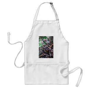 Weeds in Red and Green Standard Apron