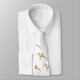 Weedy seadragon cartoon illustration  tie