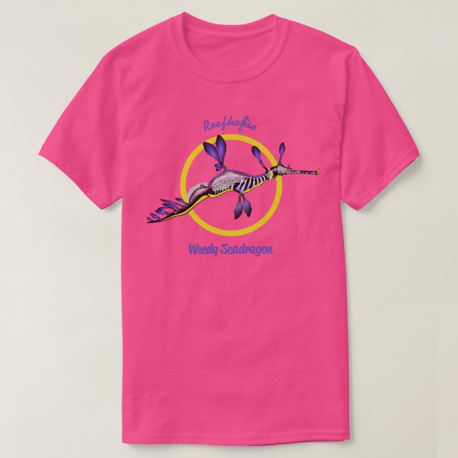 Weedy Seadragon T-Shirt (Design Front)