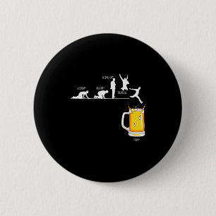 Week Friday Weekend Beer Alcohol Party Vacation Pu 6 Cm Round Badge