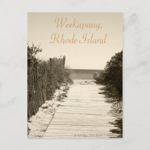 Weekapaug Rhode Island Postcard