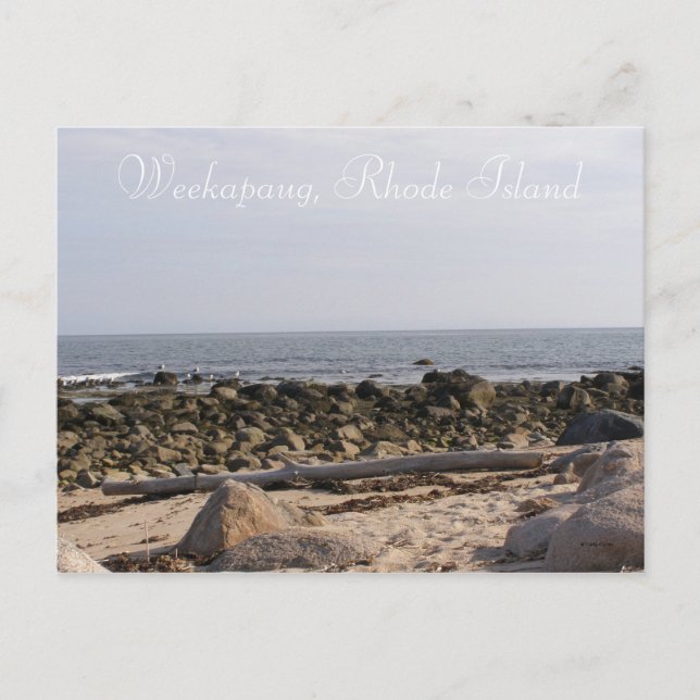 Weekapaug, Rhode Island Postcard (Front)