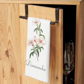 *Weekdays FR2.7DIM (Dimanche) - Tea Towel