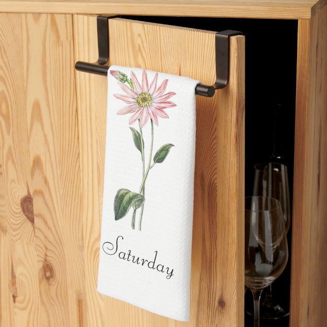 *Weekdays GBUS2.6SAT (Saturday) - Tea Towel (Thirds Fold)