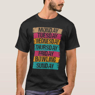 Weekdays Work Monday Wednesday Friday Saturday Bow T-Shirt