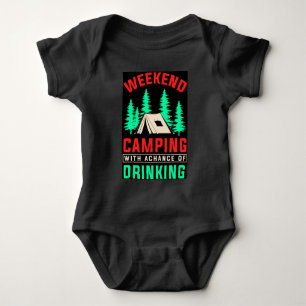 Weekend Camping with A Chance of Drinking-43675 Baby Bodysuit