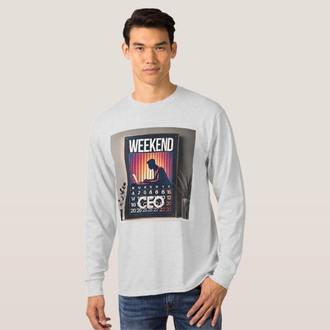  Weekend CEO – Hustle Beyond 9 to 5 🚀 T-Shirt (Front Full)