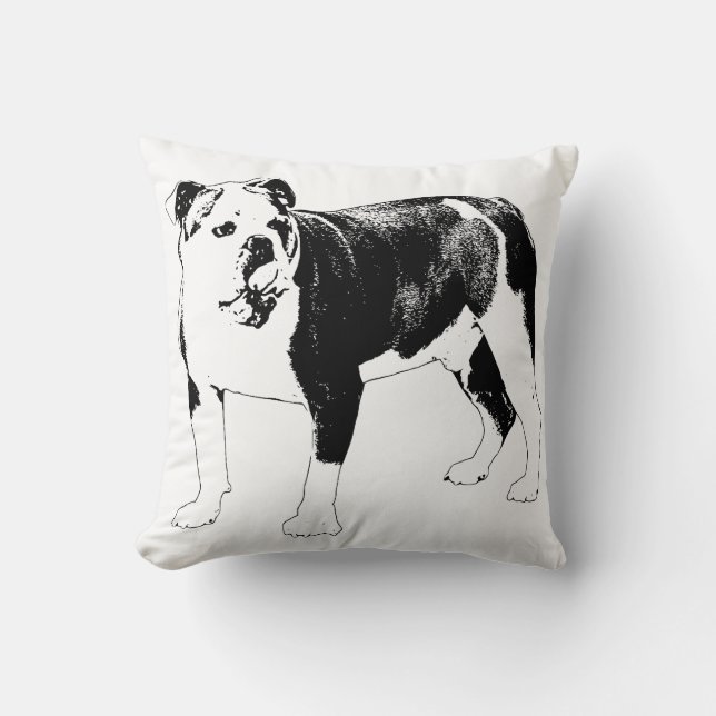 Weekend Ease, Graphic Dog Pillow (Front)