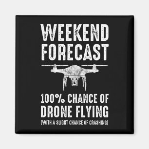 Weekend Forecast - 100% Chance of Drone Flying Magnet