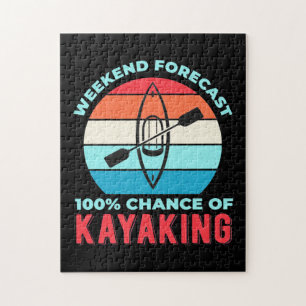 Weekend Forecast 100 Chance Of Kayaking Jigsaw Puzzle