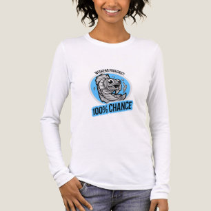 Weekend Forecast 100% Chance T-Shirt Tri-Blend Shirt