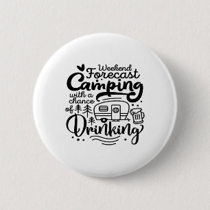 Weekend Forecast  6 Cm Round Badge