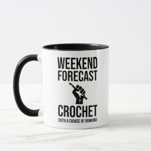 Weekend Forecast - Crochet Mug