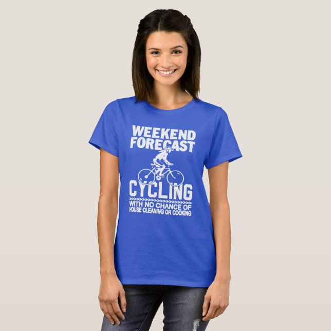 WEEKEND FORECAST CYCLING T-Shirt (Front Full)