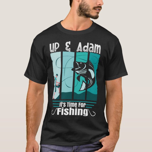 Weekend Forecast Fishing With A Chance of Drinking T-Shirt (Front)