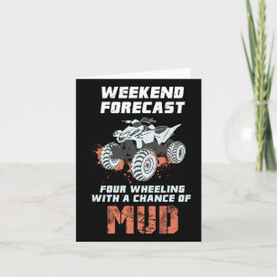 Weekend Forecast Four Wheeling - 4wheels Off-road  Card
