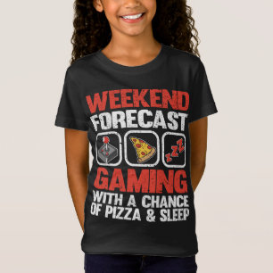 Weekend Forecast Gaming With A Chance of Pizza & S T-Shirt