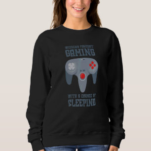 Weekend Forecast Gaming With A Chance Of Sleeping  Sweatshirt
