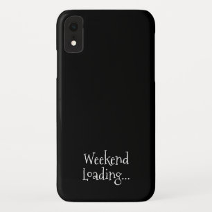 Weekend Loading Funny Casual Typography Case-Mate iPhone Case