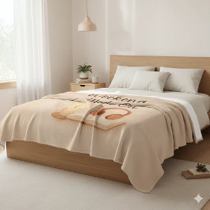 Weekend mode on Fleece Blanket