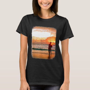 Weekend Warrior Funny Surf Fishing T-Shirt