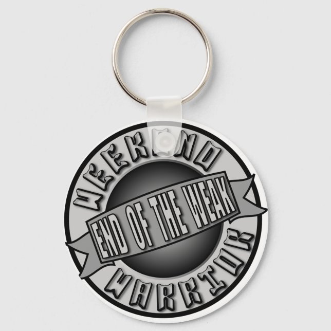 Weekend Warrior Key Ring (Front)