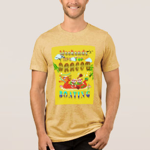 Weekends Are For Dragon Boating Tri-Blend Shirt