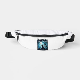 Weekends Halloween Dogs Ghost Full Moon Silhouette Bum Bags