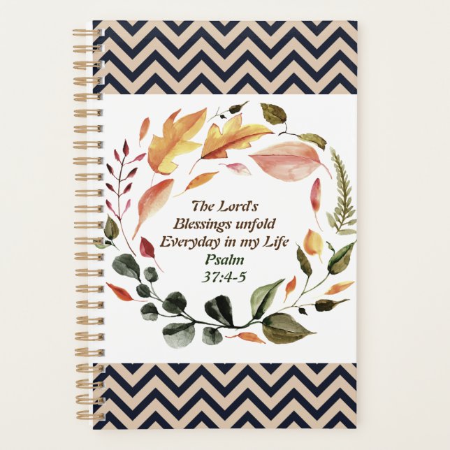 Weekly Business Planner The Lord's Blessings (Front)