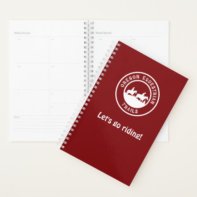 Weekly/Monthly Ride and Work Party Planner (Display)
