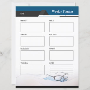 Weekly Planner and To do list template