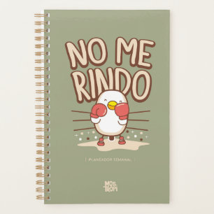 Weekly Planner Mostropi I Don't give up