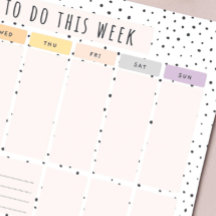 Weekly To Do List