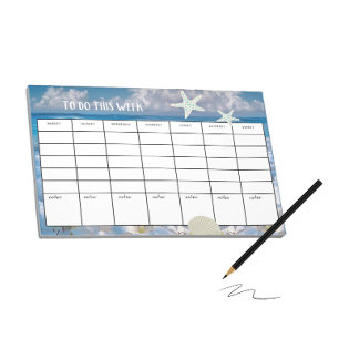Weekly to do list notepad