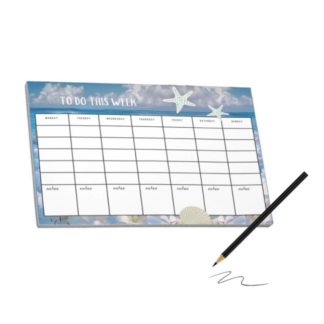 Weekly to do list  notepad (Creator Uploaded)