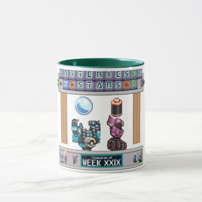 Weekly Trophy Synthesis Batteries&Stars Mug (Center)