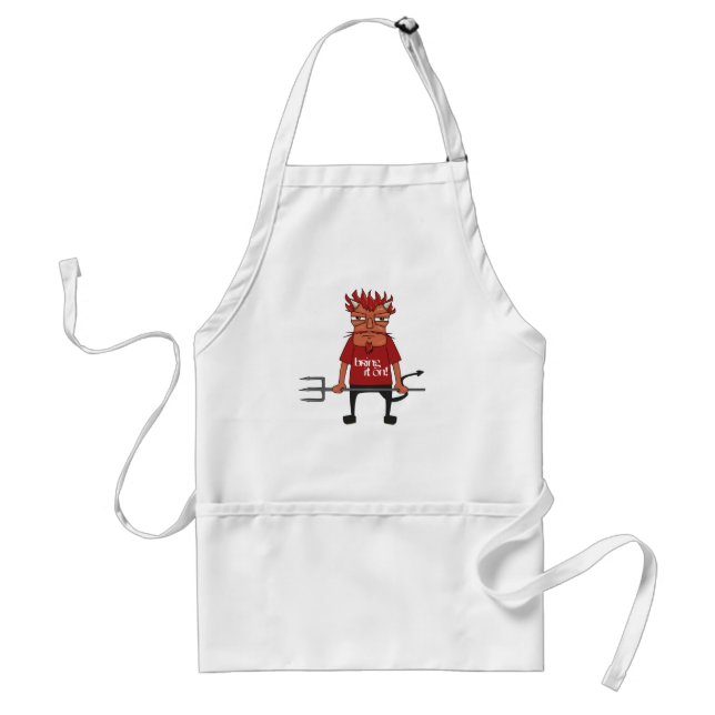 WeeMad BBQ Devil Standard Apron (Front)