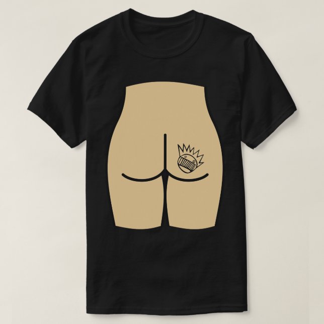 WEEN Boognish Butt Tattoo T-Shirt (Design Front)