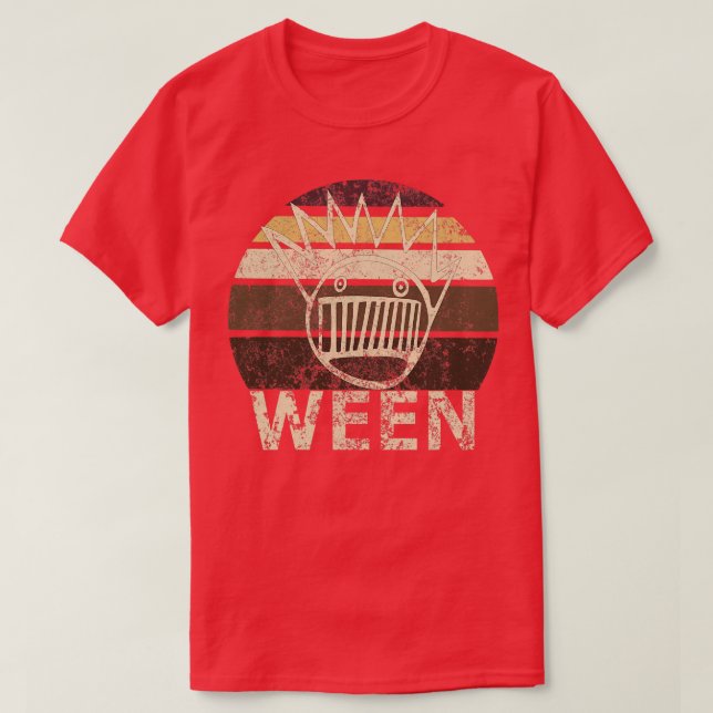 WEEN Vintage Retro Distressed Boognish 1 T-Shirt (Design Front)