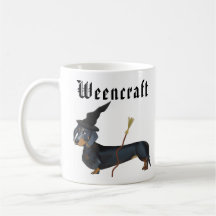 Weencraft Dachshund Witch Funny
