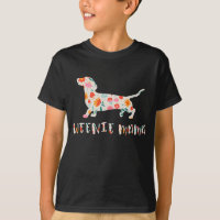 Weenie Mama Dachshund floral