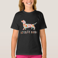 Weenie Mama Dachshund floral