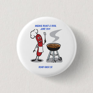 Weenie Roast and Ride Button